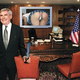 Nevada Gov. Kenny Guinn in his office
